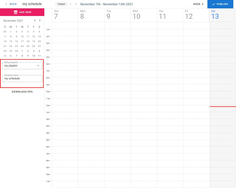 Làm sao tạo lịch phát (Schedule) mới? 3 schedule - Phần mềm quản lý LCD - VietApps Digital Signage Software